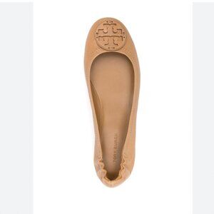 Tory Burch Minnie Flat Tan